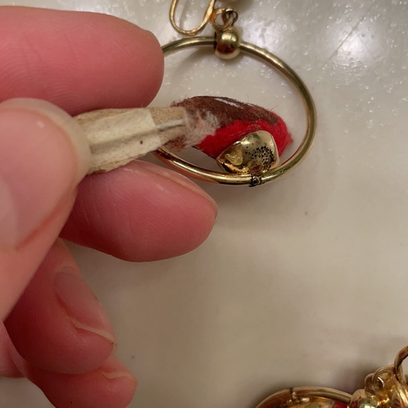 Vintage bird earrings - Picture 6 of 7